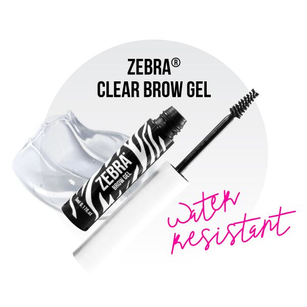 Poni Cosmetics Zebra Brow Gel Water Resistant