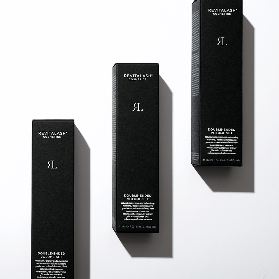 Revitalash Cosmetics Double-Ended Volume Set Mascara Box