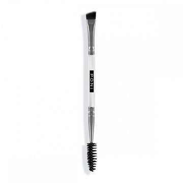 Poni Cosmetics Pro Dual Double Ended Angled Brow Brush