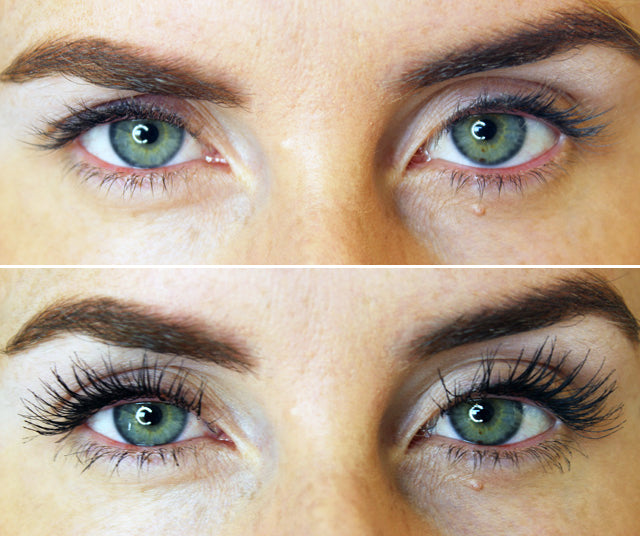 Female Eyes Close Up Revitalash Cosmetics Advanced Eyelash Growth Serum Conditioner Before And After
